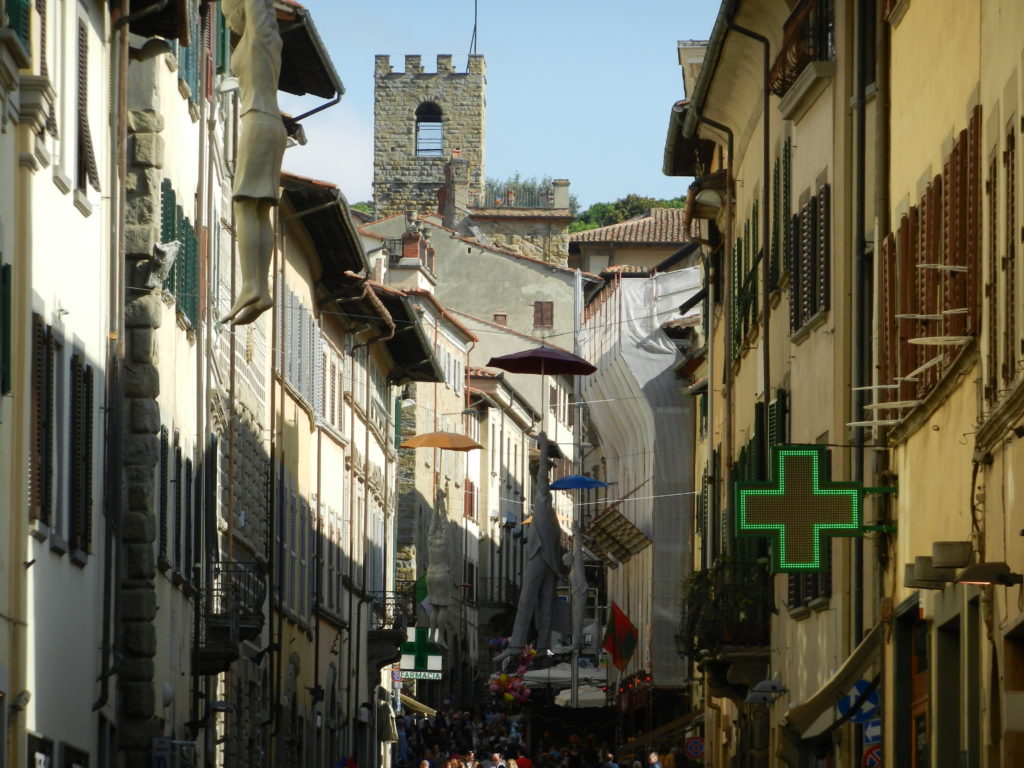 Antique Fair in Arezzo, Italy