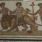 Lion mosaic El Djem