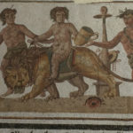 Lion mosaic El Djem