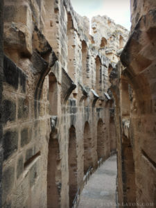 interior passageway El Djem
